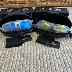 Hodgson Sunglasses Bundle with Blue and Yellow Lenses UV400
